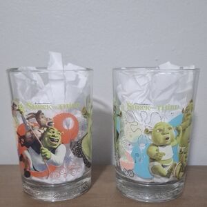 DreamWorks Disney Shrek the Third Glass Set